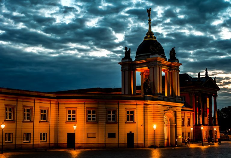 Potsdam Stadtschloss am Abend