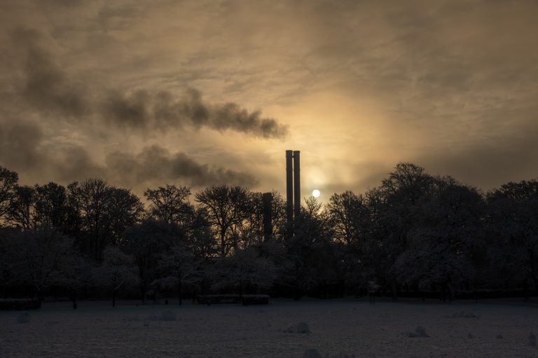 Kiel Schrevenpark Wintermorgen