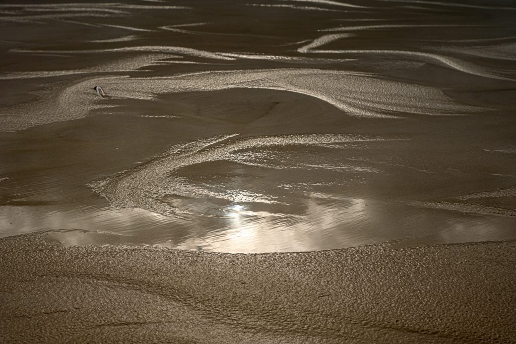 Amrum Watt Spiegelung Sonne